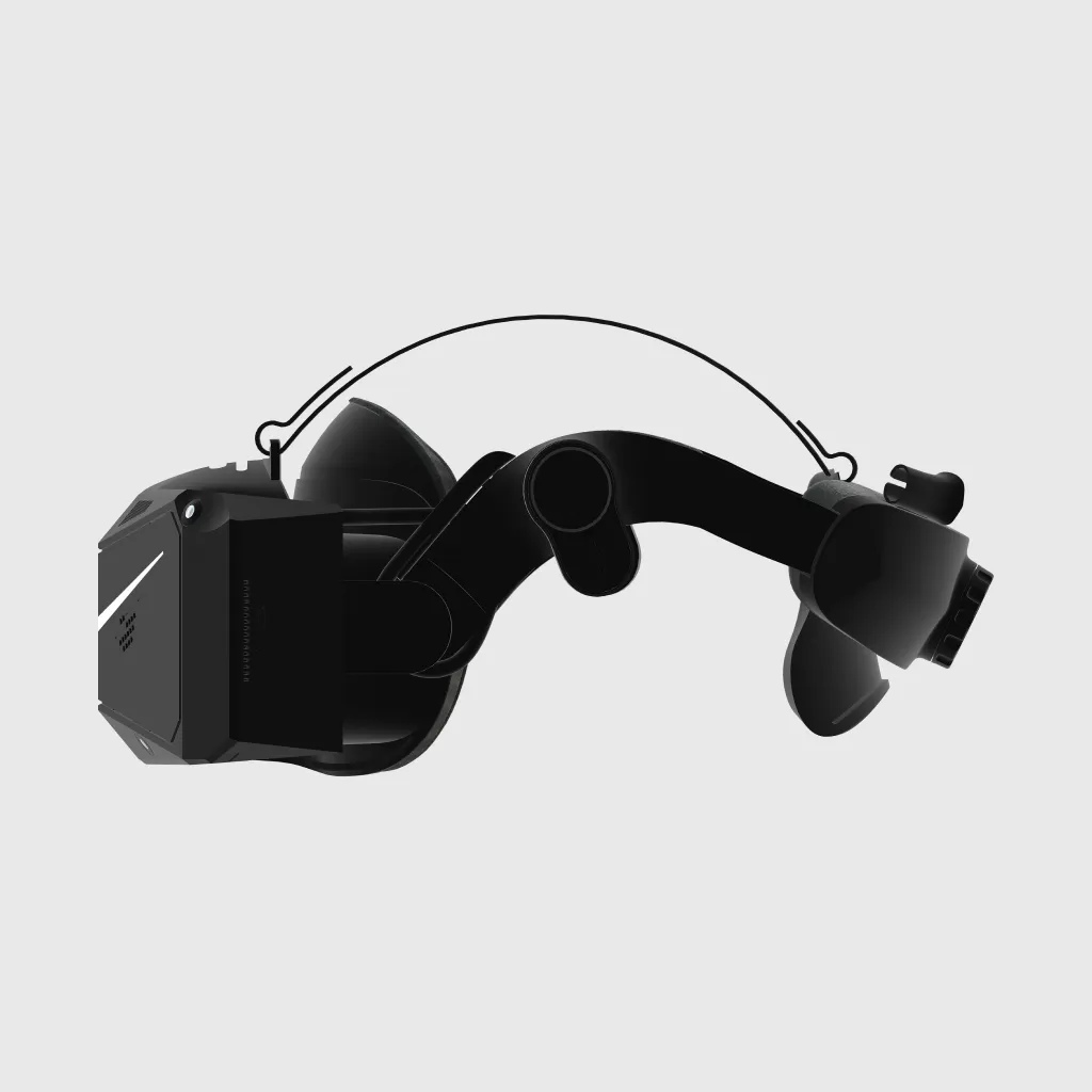 Pimax Crystal Light, Headset with Lighthouse Faceplate - Image 5