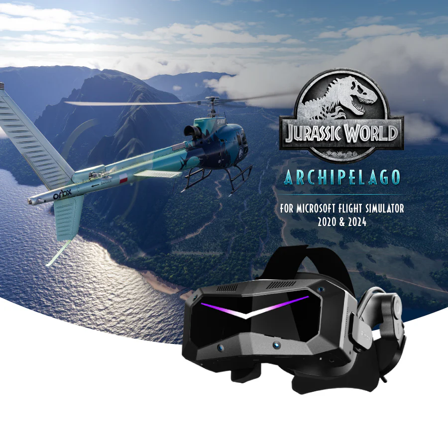 Pimax x Orbx: Jurassic World: Archipelago Bundle - Image 3