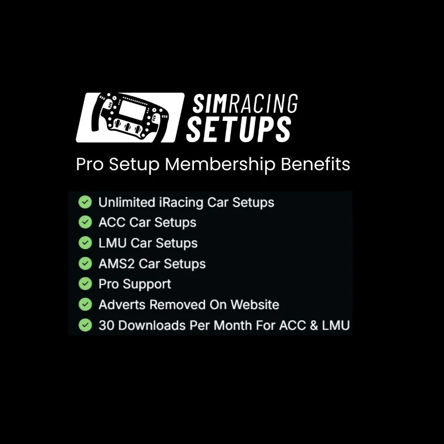 Pimax Partner Offer:  three months of SimRacingSetup Pro Membership for just £1/month - Image 3